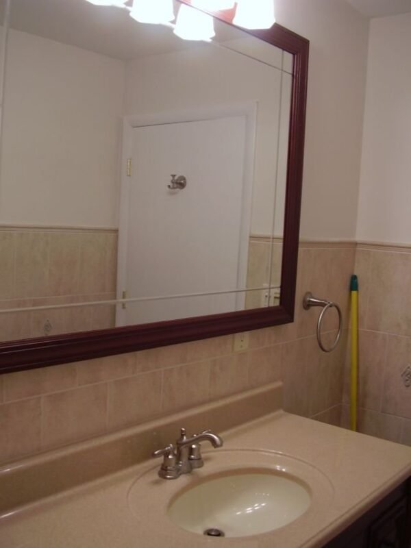 Tile style bathroom cabinets