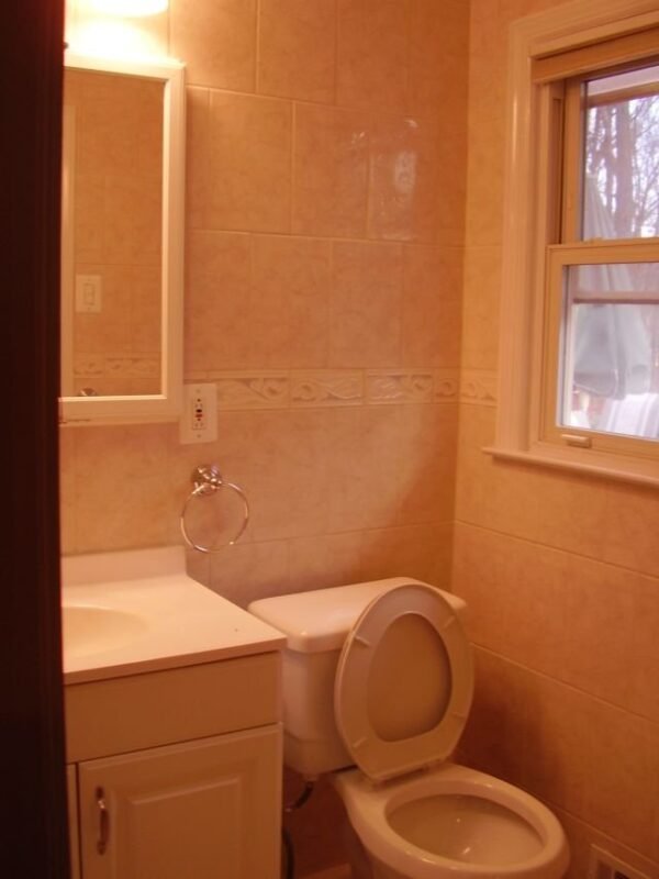 Tile style bathroom cabinets
