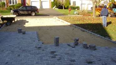 Stone Brick Installation