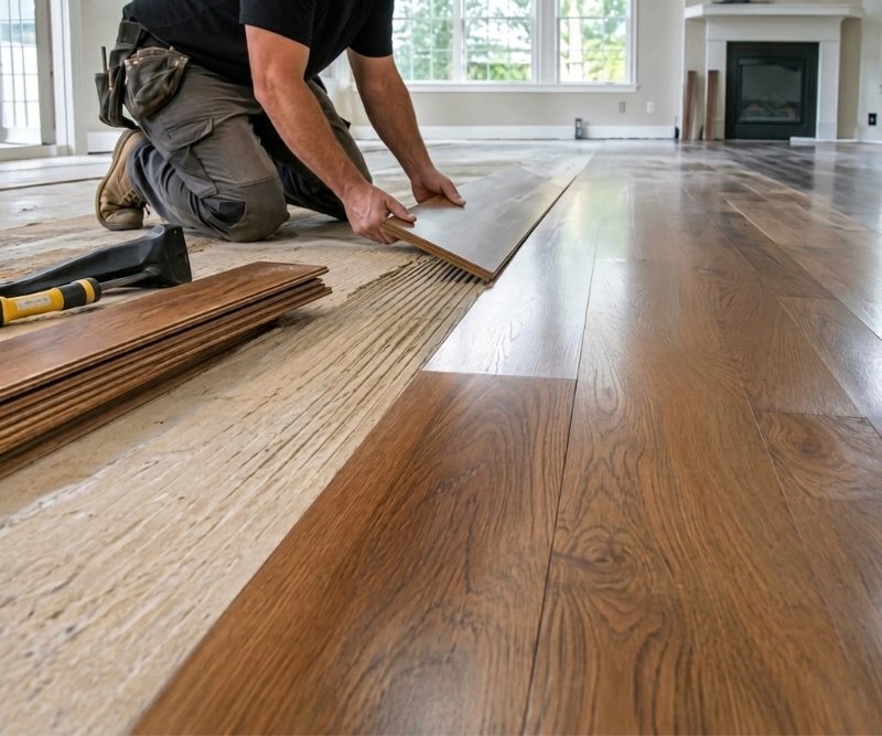 Professional hardwood flooring installation in Northern New Jersey